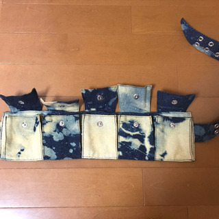 ★オシャレなウエストポーチ★5つのポケットで便利！★未使用の画像