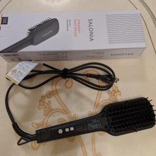 ヘアーアイロン　ブラシタイプ　SALONIA（５月中お引き取りなら、3000円にお値引き致します）の画像