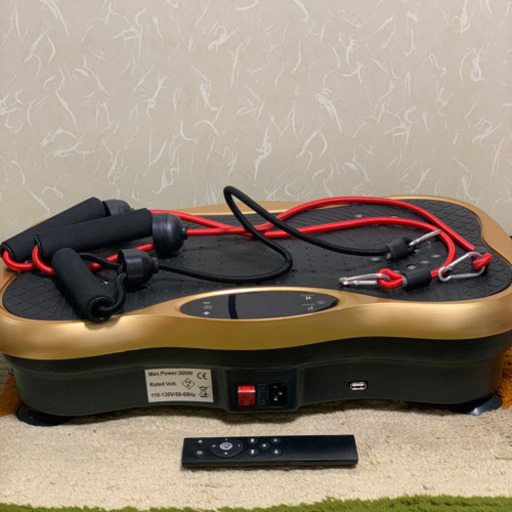 バランスウェーブ振動マシン(予備バンド付き)ダイエット 体幹強化