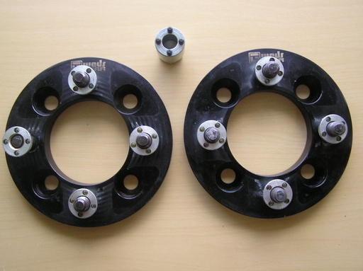 ◇取引終了 ウェッズ weds ワイドトレッドスペーサー厚み15mm 4穴 PCD100 P1.5 ☆専用アダプター付