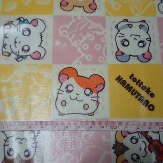 【生地】とっとこハム太郎 生地セット フリース&ラミネートの画像