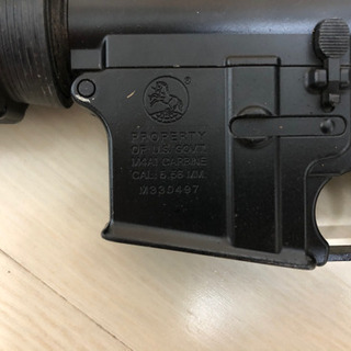 電動ガン M4 ガンバッグ、ミニバッテリー付き！