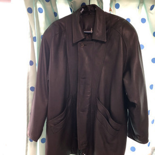 お値下げ中！本革 メンズコート　3800円→3000円の画像
