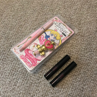 アデノバイタルマスカラとセーラームーンアイライナー