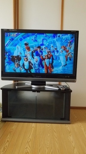 シャープ AQUOS液晶テレビ37型 専用台付