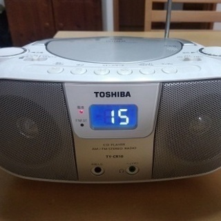 TOSHIBA CDラジカセ