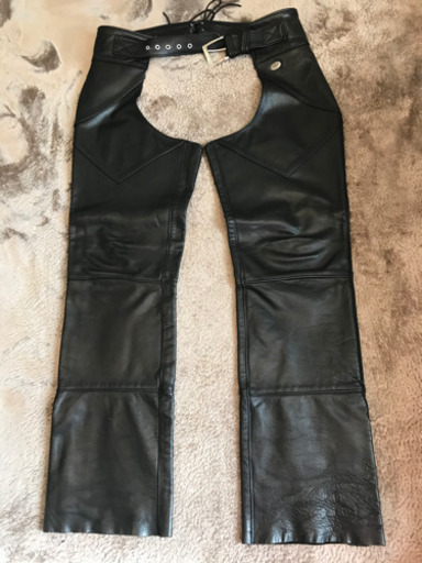 ★中古★ハーレー★レザー　チャップス★サイズ　XL★