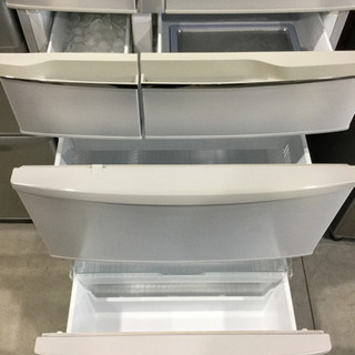 Panasonic 470L 6ドア ノンフロン 冷凍冷蔵庫 NR-F475TM-S 2010年