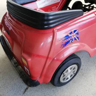 旧型　MINI ミニクーパー　子供用　カートの画像