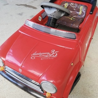 旧型　MINI ミニクーパー　子供用　カートの画像