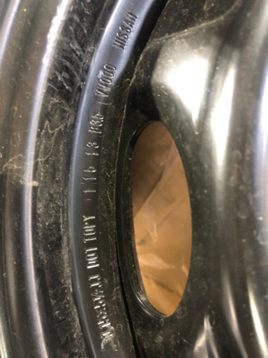 キャラバン nv350 15インチ純正ホイル 新車外し