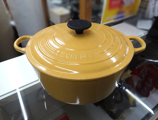 ル・クル―ゼ/LE CREUSET シグニチャー ココット・ロンド 24cm 両手鍋 札幌市 豊平区 平岸