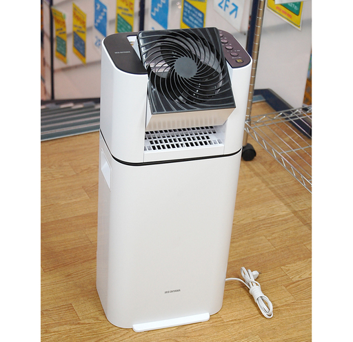 アイリスオーヤマ 除湿機 衣類乾燥 サーキュレーター IJD-I50 -W