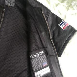  KADOYA メッシュレザー　　　カドヤ 本革Tシャツ


の画像