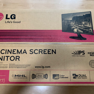 LG pcモニター　27インチ　ジャンクの画像