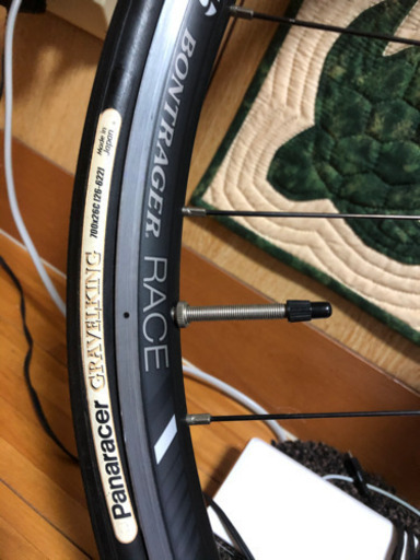 ロードバイク用のホイールタイヤ→値引き可能