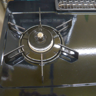 札幌 両面焼き ガスコンロ 都市ガス 2014年製 自動炊飯機能付き
