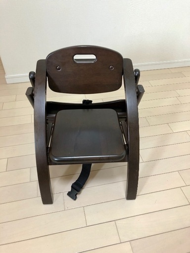大和屋 アーチ木製ローチェア 子ども用
