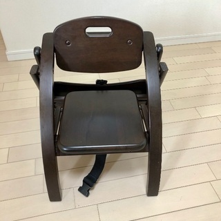 大和屋 アーチ木製ローチェア 子ども用