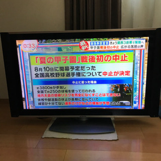 日立プラズマテレビ42型