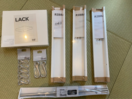 【新品】IKEA ウォールシェルフなど