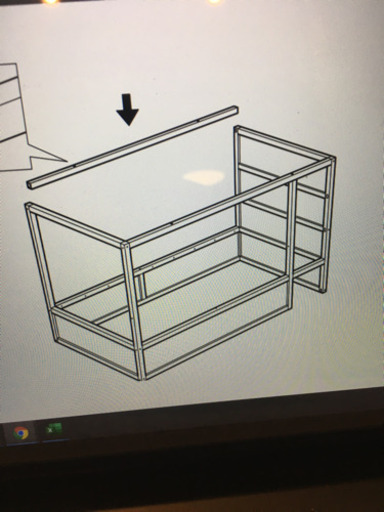 イケア　IKEA KURA リバーシブルベッド