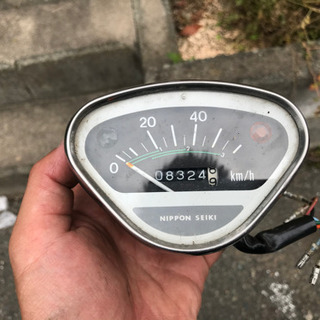 取引完了しました！ホンダ シャリィ初期型 おにぎりメーター