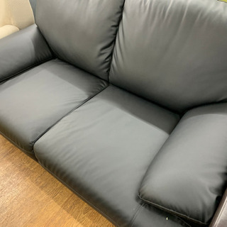 ソファ　ブラック【店頭取引限定】【中古品】1点限り早い者勝ち！