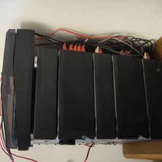 【ジャンク品】山水 SANSUI のシステムコンポ、動作不良品の画像