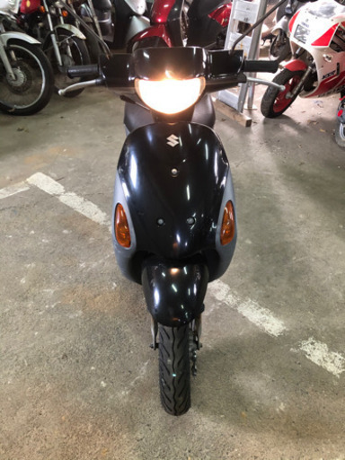 スズキ　レッツ4  実動　黒　CA41A