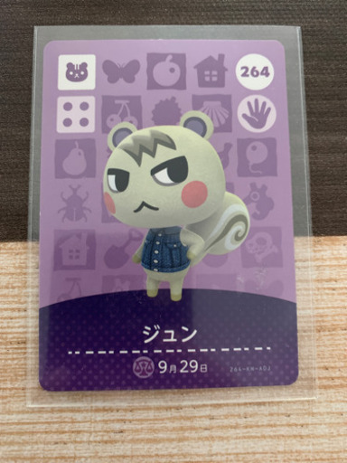 amiiboカード　ジュン　アミーボカード