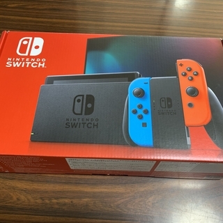 未使用未開封品）switch 本体 ネオン