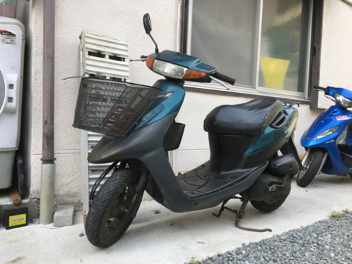 動きます、書類ありの原付　レッツ2