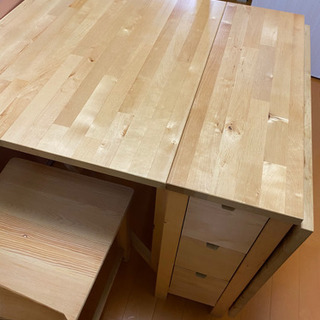 IKEA 伸長式ダイニングテーブル