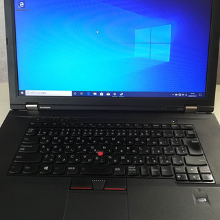 (お打合せ中)ノートパソコン LENOVO Thinkpad L530 CPU:core i3 メモリ:4GB HDD:500GB OS:Windows10Pro(64bit) 15.6型 無線LAN有(Wi-Fi対応) 光学ドライブ内蔵 USBカメラ付き