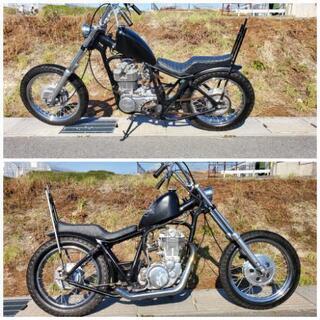 世界に1台だけ！YAMAHAのSR400！こだわりまくりのフルカ...