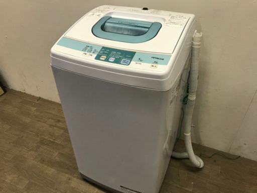 ☆043076 日立 5.0kg洗濯機 14年製☆