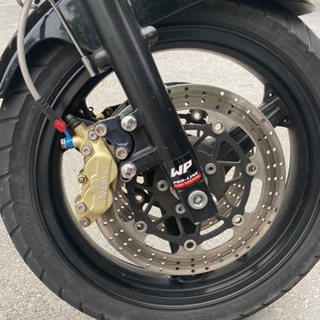 鹿児島　ゼファー400χ  新品、カスタム多数な車両の画像