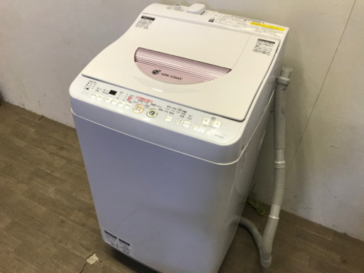 052103☆シャープ 6.0kg洗濯機 13年製☆