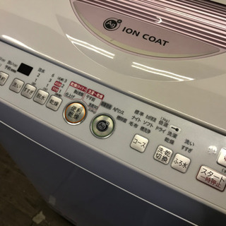 052103☆シャープ 6.0kg洗濯機 13年製☆