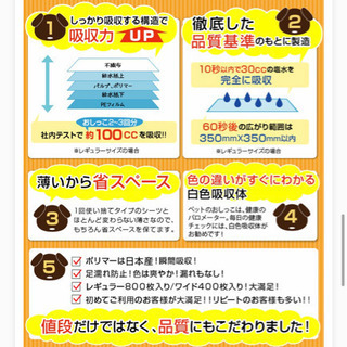 新品未開封！ペットトイレシート　200枚大容量の画像
