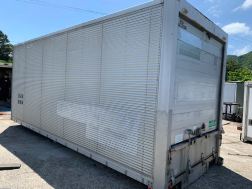 No.350 アルミバン 4ｔ アルミ箱 バイク倉庫 トラックコンテナ コメ保管庫 物置 DIY
