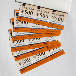 9,000円分 クリエイトレストラン 株主優待券 優待券 株主 ...