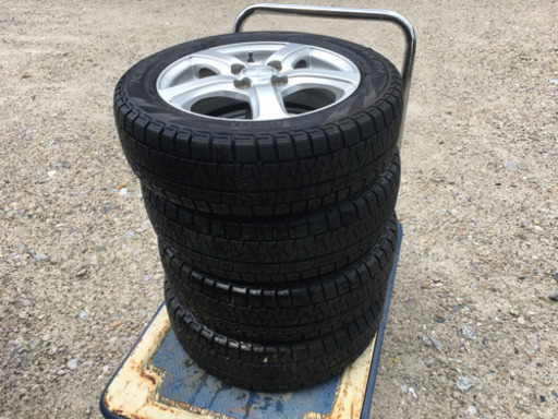 155/65R14アルミホイール4本