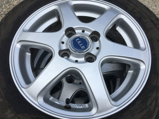 155/65R14アルミホイ―ル4本