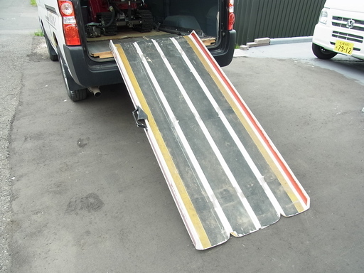 デクパック DECPAC ★可搬形スロープ 　札幌近郊配送無料　道内配送可能！