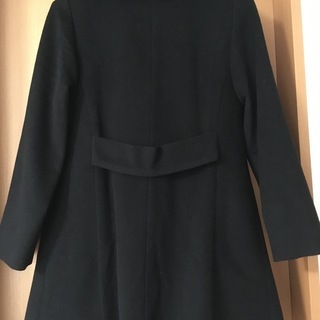 【美品】【ドラマ着用】ef-de(エフデ)ビッグカラークラシカルウールコート／代理出品の画像
