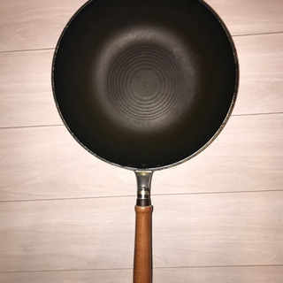 北陸アルミ いため鍋30cm [ガス火専用] 軽量 日本製の画像