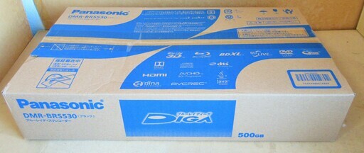 ☆パナソニック Panasonic DMR-BRS530 DIGAブルーレイディスクレコーダー BD&HDD 500GB◆高機能ディー