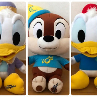 もらってください‼︎  ディズニーシー チップ＆ドナルド×2 ビ...